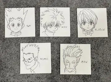 HUNTER x HUNTER 제일복권 캔버스 보드 세트