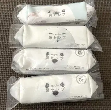 가챠가챠 하나셀럽 파우치 컬렉션 4개 세트