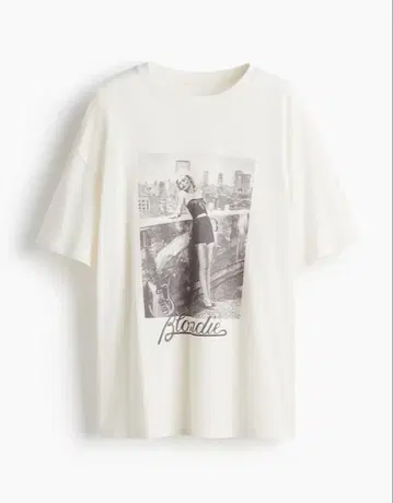 H&M 그래픽 T blondie 브론디