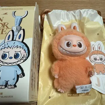 LABUBU PIN FOR LOVE 봉제 인형 펜던트 J