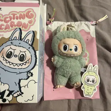 POPMART THE MONSTERS LABUBU macaron 그린