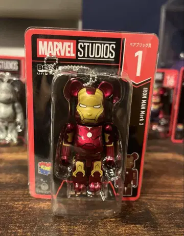 MARVEL Happy 복권 BE@RBRICK 1 IRON MAN