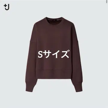 UNIQLO +J 드라이 크롭 스웨트 셔츠 (긴팔) S 사이즈