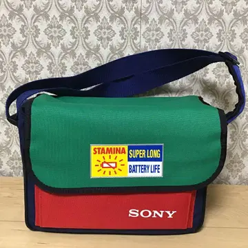 [ 새상품급 ] SONY 카메라백 STAMINA 파우치 레트로