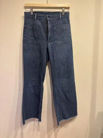 미군 실물 80s US NAVY 세일러 데님 팬츠