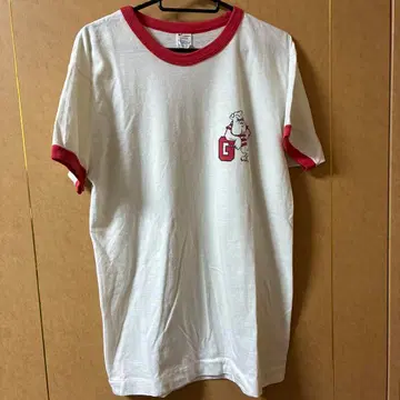 80s Champion 링거T 염색 프린트