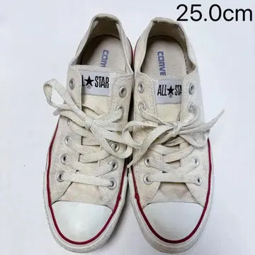 컨버스 올스타 로우컷 아이보리 25.0cm