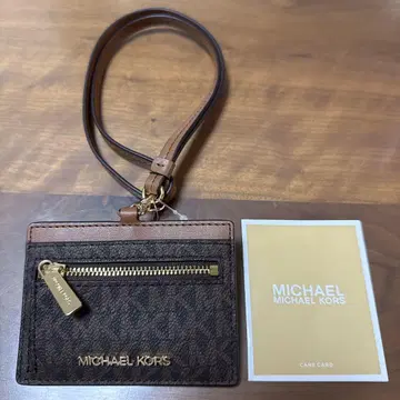 MICHAEL KORS 마이클코어스 ID 카드 케이스 란야드