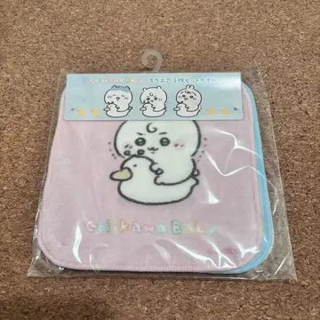 치이카와 베이비 치이카와 스퀘어 3개 세트 타월