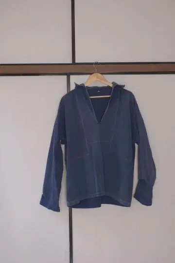 40's 피셔맨 스모크 풀오버 메티스