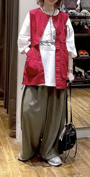 BOYS 실루엣 포켓 베스트