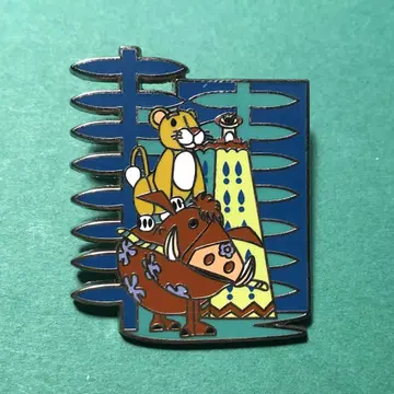 라이온킹 핀 배지 disney
