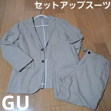 GU 베이지 캐주얼 수트
