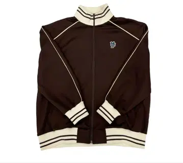 Mysugerbabe logo patch line track jacket
