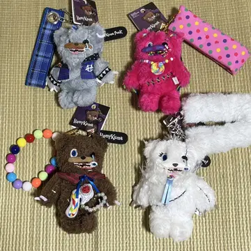 USJ 하미곰 키체인 4종 세트