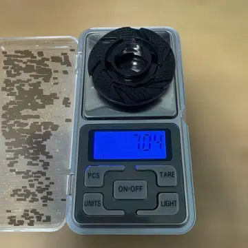 베이블레이드 X 휠 블랙 7.04g