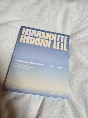 SEVENTEEN ONLINE CONCERT IN-COMPLETE DVD