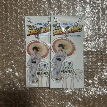 오리야마 나오 유카타 아크릴 키링 2개 세트