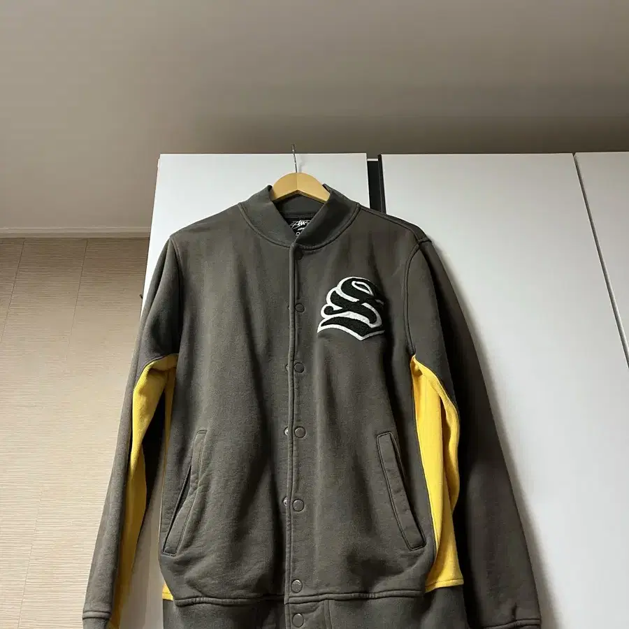 STUSSY | 스투시 Stussy Surfman Stadium Jacket on Bunjang