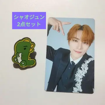 wayv 샤오쥔 랜덤 핀 배지 트레이딩 카드