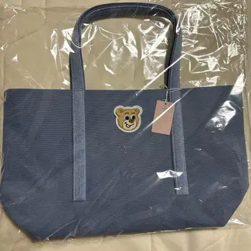 페일라 올드 테디 와펜 토트백 L 라이트 블루