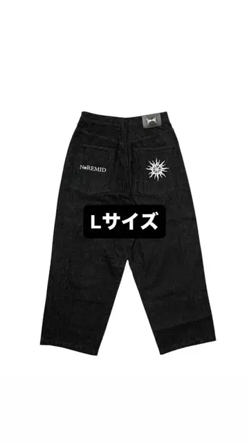 noremid 리지드 데님 블랙 L