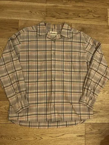 90s 00s Eddie Bauer 오픈 카라 셔츠 화이트 택