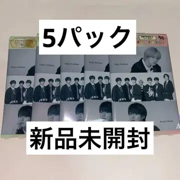 나니와단시 특전 트레이딩 카드 5팩 오하시 니시하타