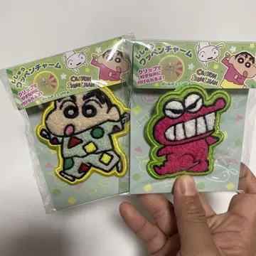 짱구는 못말려(크레용 신짱) 와펜 참 클립