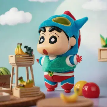 TOPTOY 짱구는 못말려(크레용 신짱) 액션 가면 키링 봉제 인형