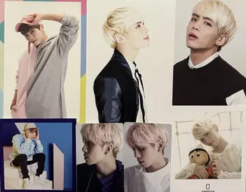 SHINee 종현 스티커 폴라로이드 카드 엽서 세트