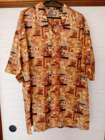 ENYCE 에니체 반팔 셔츠 SOURCE 매거진 패턴