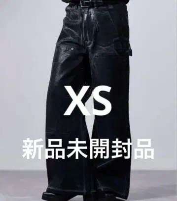 [ CLEL ] 특수 가공 더블니 데님 팬츠