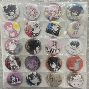 해피 슈가 라이프 뮤지엄 트레이딩 미니 캔뱃지 컴플리트