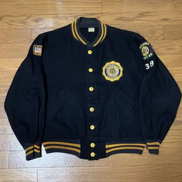 CHAMPION PRODUCTS 울 버튼 바시티 자켓 빈티지 60's