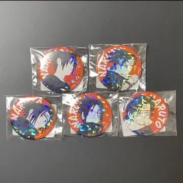 나루토 올스타 캔뱃지 [ 사스케 ] 5종