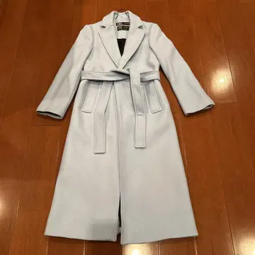 새상품급 ZARA 미사용 MANTECO 울 롱 코트 XS 사이즈