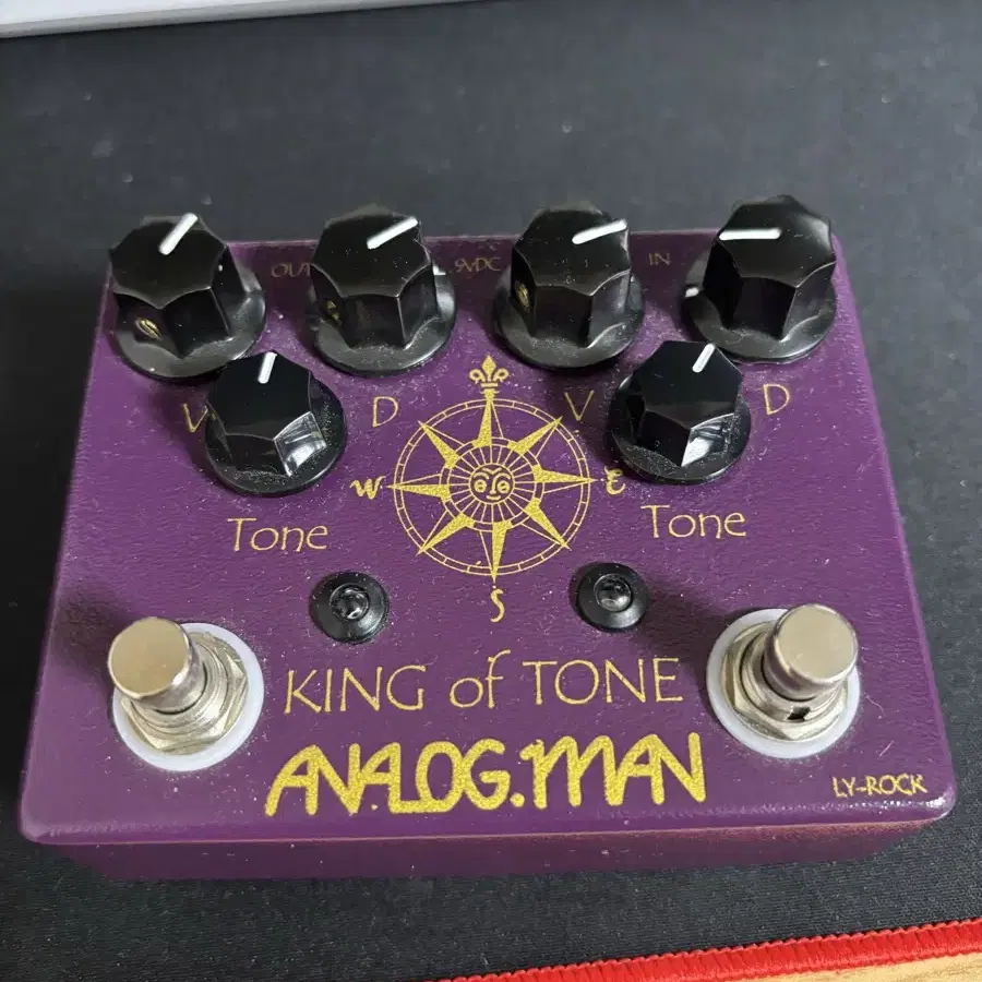 ギター LY ROCK king of tone Analogman king of tone LY-Rock 旧型筐体 LY-ROCK Handmade