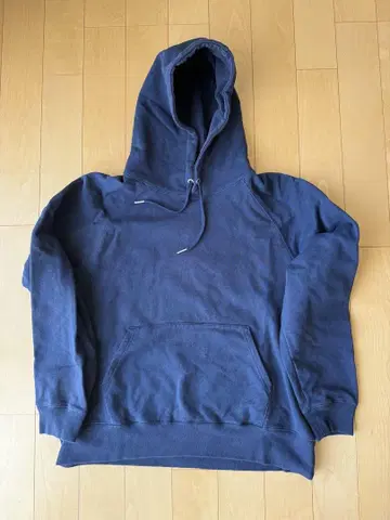 MUHAKU 네이비 hoodie 후드티 13.0 oz