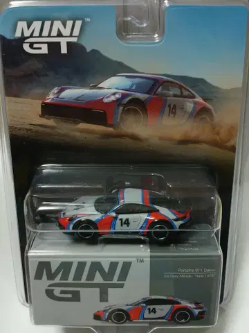 MINI GT 1/64 포르쉐 911 다카르 'Rally 1974'