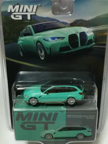 MINI GT 1/64 BMW M3 M 퍼포먼스 투링 민트