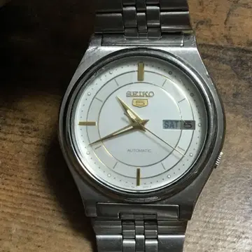 SEIKO 5 오토매틱 자동 와인딩 AT 남성용 손목시계.