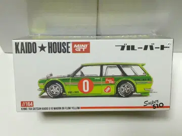 MINI GT 1/64 닷선 510 왜건 OG Flo Yellow