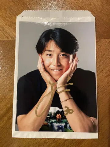 알비렉스 니가타 30 오쿠무라 진 친필 사인 사진 덤 포함