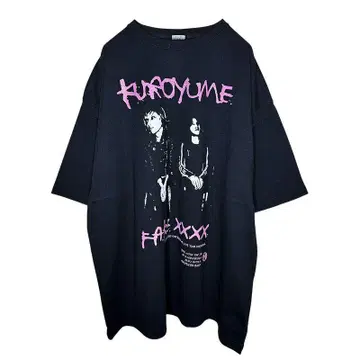 Kuroyume 블랙 T셔츠
