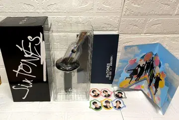 SixTONES 관성 법칙 굿즈 응원봉 메시지 카드