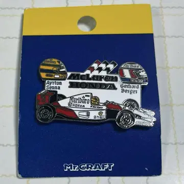 맥라렌 혼다 F1 핀 배지 아일톤 세나 AYRTON SENNA