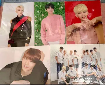 Seventeen 클리어 파일 photo 여러 가지