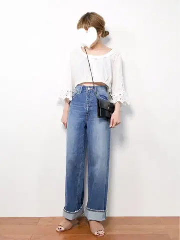 AZUL by moussy 스트레이트 데님