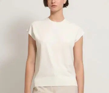 띠어리 COMPACT CREPE COCOON PO S 화이트